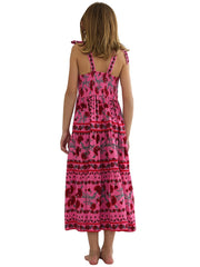 Beach Riot Kids: Little Charlotte Dress (BRG56064R5-REFL)