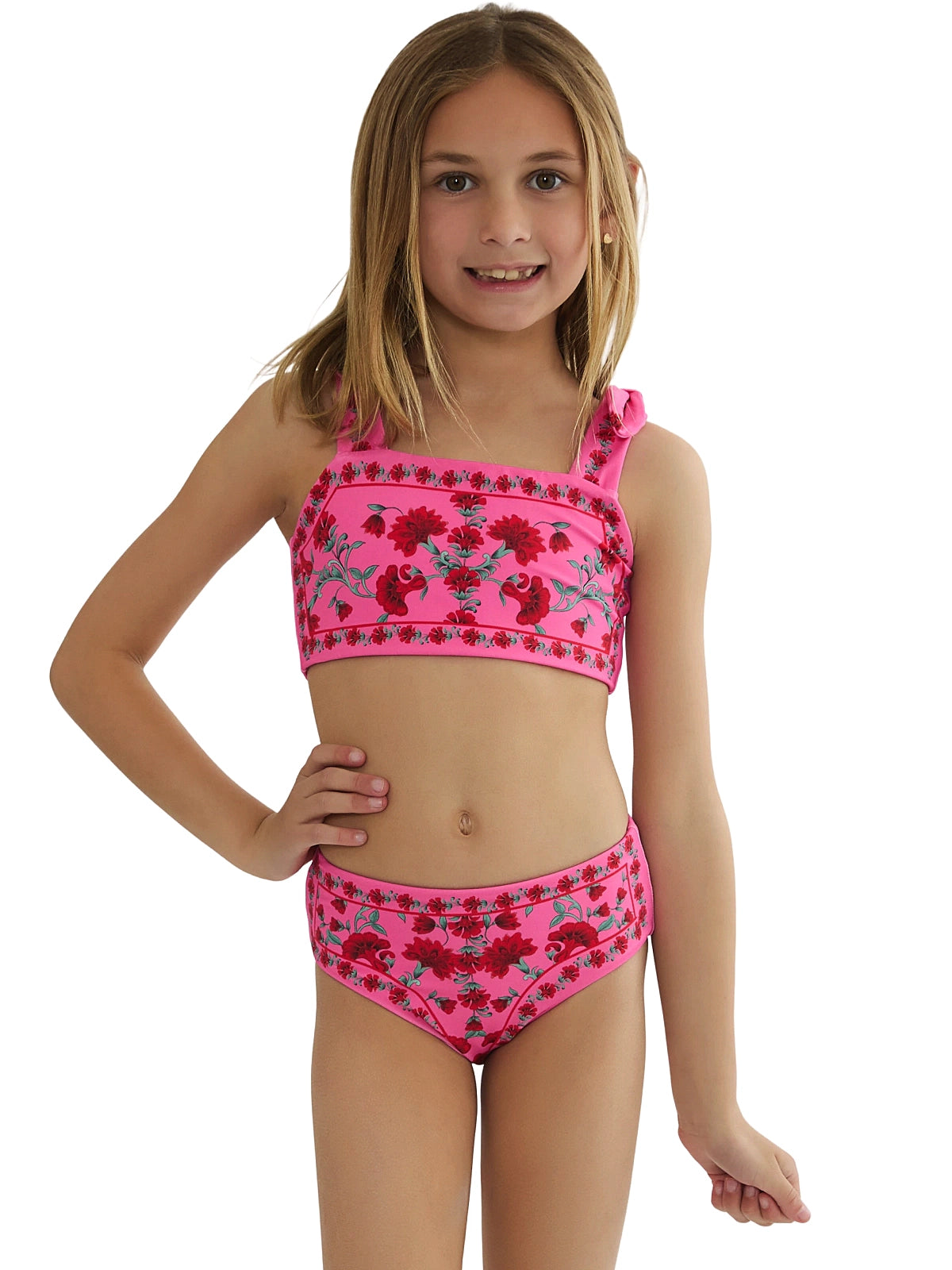 Beach Riot Kids: Little Stella-Janie Bikini (BRG56092R5-REFL Beach Riot Kids: Little Stella-Janie Bikini (BRG56092R5-REFL