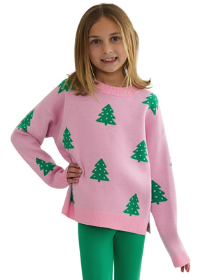 Beach Riot Kids: Little Callie Sweater (BRG56472RX-PICH)