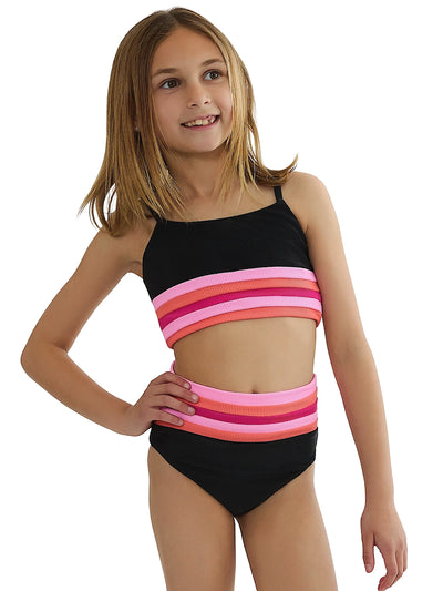 Beach Riot Kids: Little Mae-Millie Bikini (BRG55892R5-RUCB)