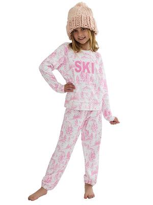 Beach Riot Kids: Little Georgie Pant (BRG56975R5-POPT)