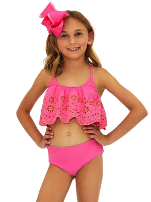 Beach Riot Kids: Little Tanvie Janie Bikini (BRG61582S6-STEY)