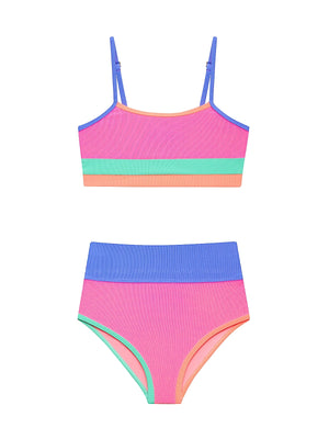 Beach Riot Kids: Little Eva Emmie Bikini (BRG63392S6-SHSC)