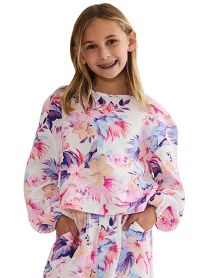Beach Riot Kids: Little Collins Sweater (BRG63060S6-HIGA)