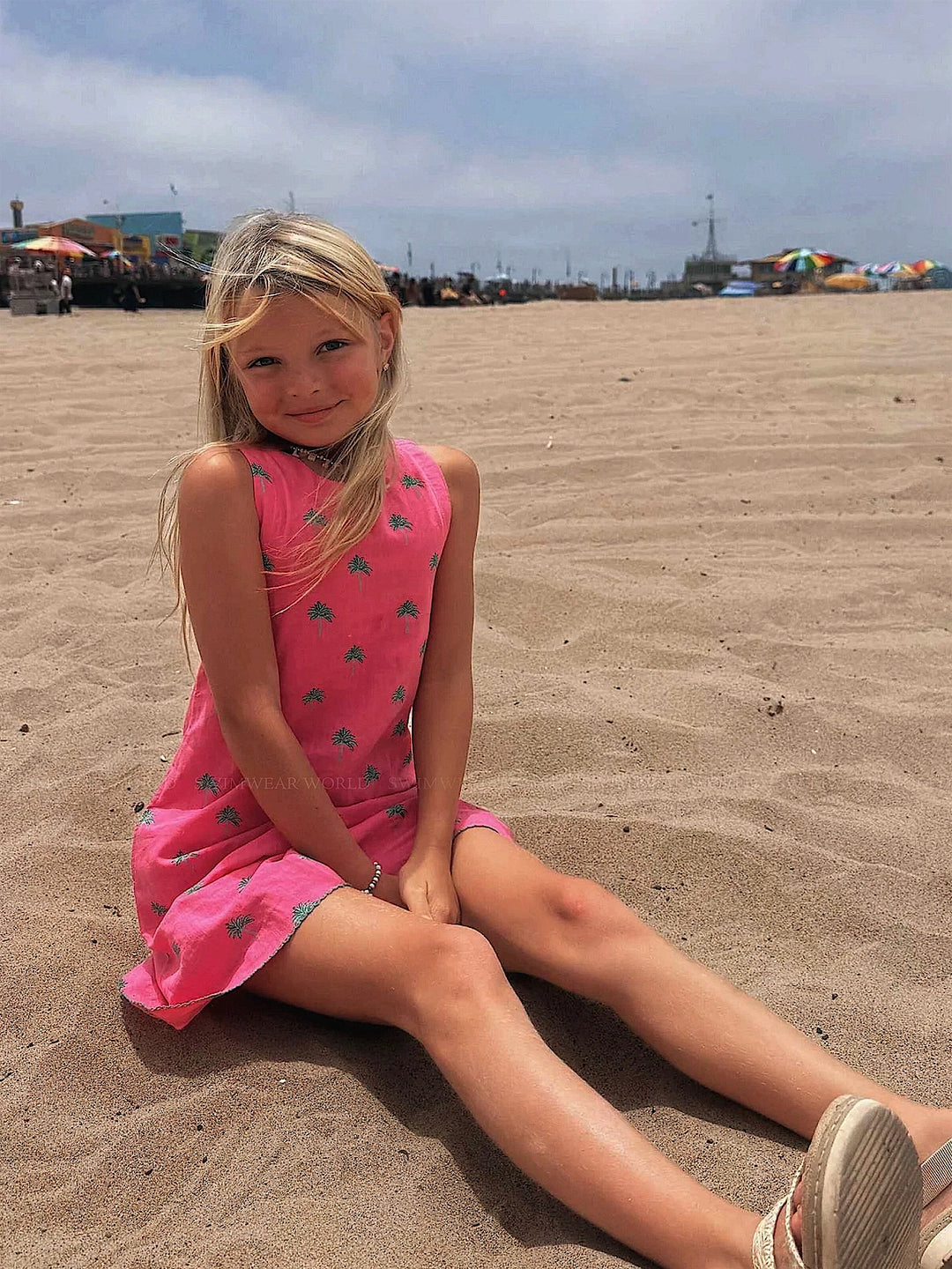 Beach RIOT Little Caprina Dress in Pink