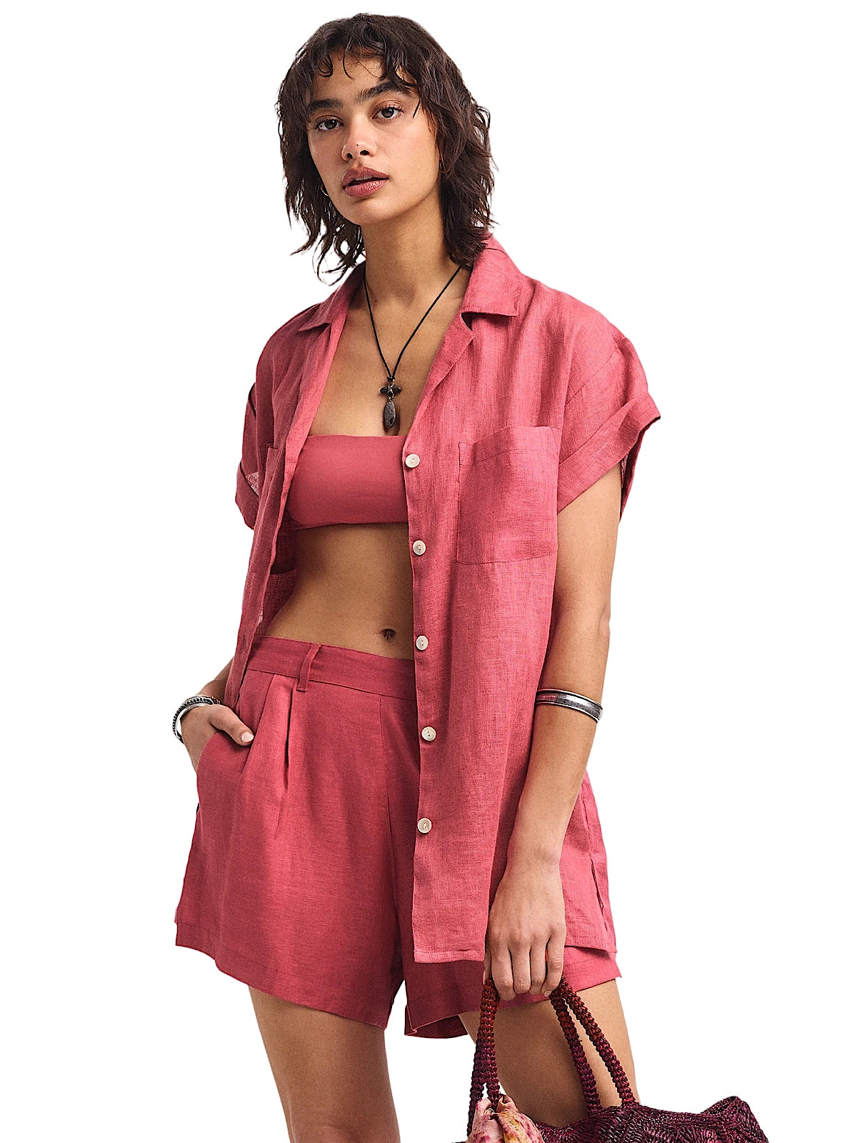 Vitamin A: Playa Pocket Blouse