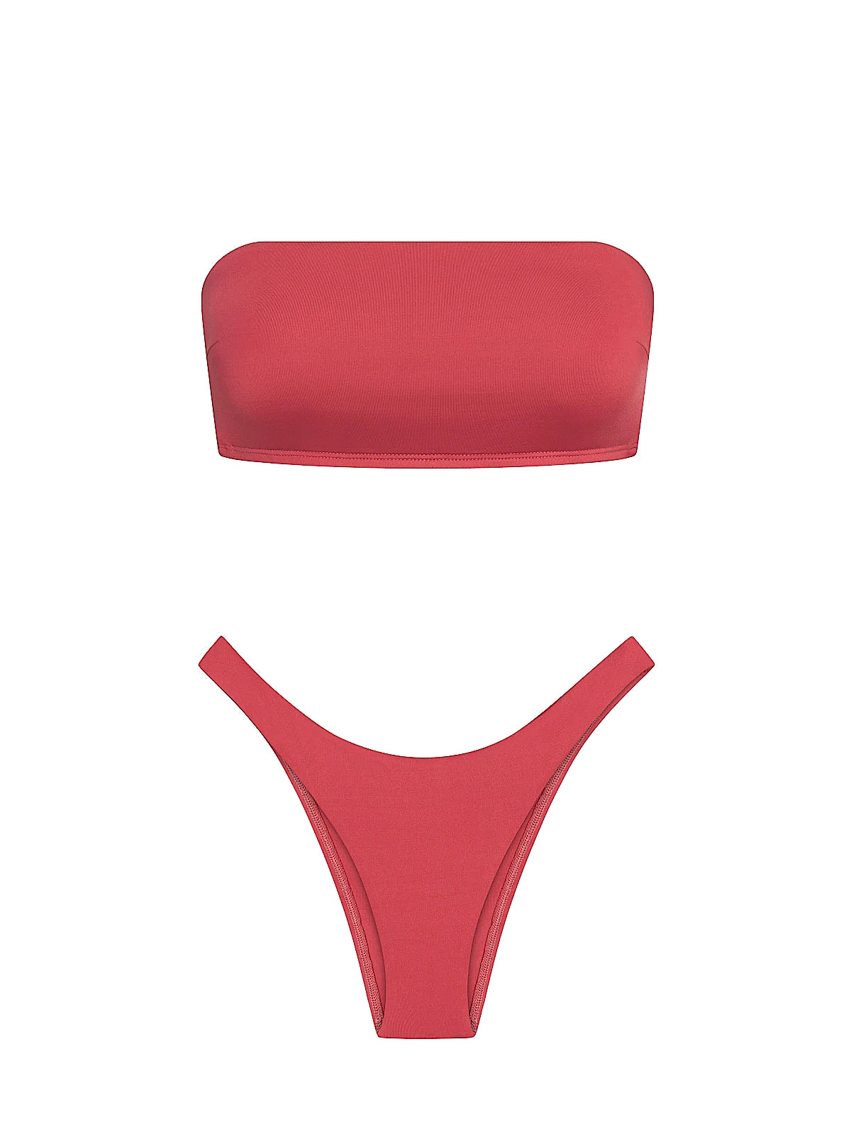 Vitamin A: Nala Bandeau-California High Leg Bikini