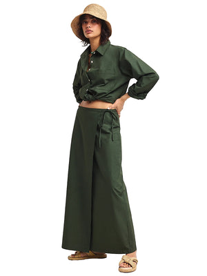 Vitamin A: Nadia Shirt-Willa Wrap Skirt (6217289-FRS-6279489-FRS)