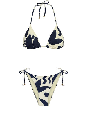 Vitamin A: Gia Triangle-Elle Tie Side Bikini (6138781-NIF-6162581-NIF)
