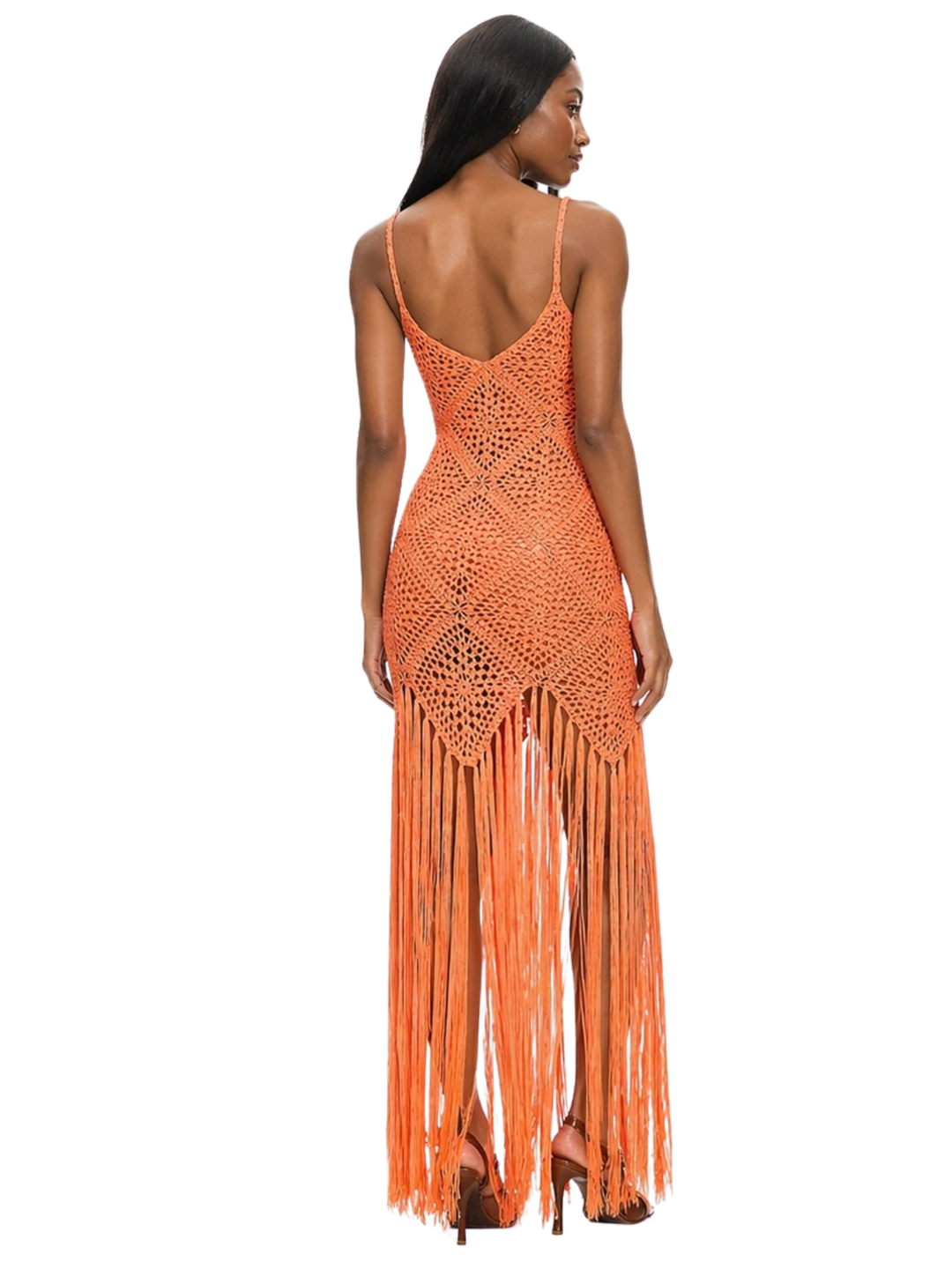 Line + Dot Wandering Crochet Dress X-Small