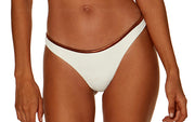 White Firenze Natalie Bandeau-White Firenze Basic Bikini