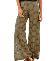 Iris Tube-Eyelet Ester Pants