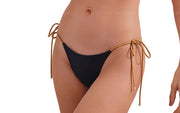 Tuane T Back Tri-Tie Side Bikini ::RET