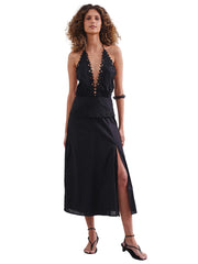 Vix: Tara Detail Midi Dress (392-801-001)