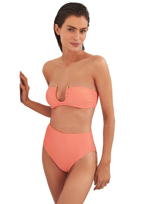 Vix: Cora Bandeau-Bela Hot Pants Bikini (027-814-047-255-814-047)