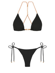 Vix: Brooke T Back Tri-Tie Side Bikini (085-826-001-100-826-001)