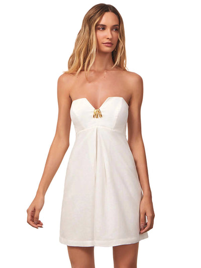 Vix: Lucile Detail Short Dress (424-859-003)