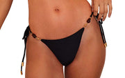 Kaia Parallel Tri-Kaia Detail Tie Side Bikini ::RET