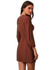 Vix: Mel Detail Short Dress (286-844-023)