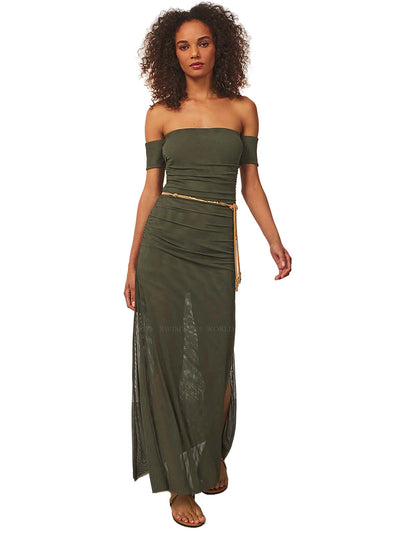 Vix: Brine Detail Long Dress (344-850-015)