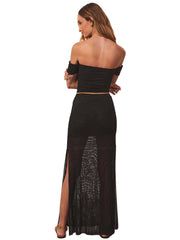 Vix: Brine Detail Long Dress (344-856-001)