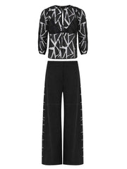 Vix: Julieta Blouse-Bree Pants (301-856-001-462-856-001)