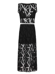 Vix: Elara Blouse-Juli Long Skirt (282-856-001-338-856-001)