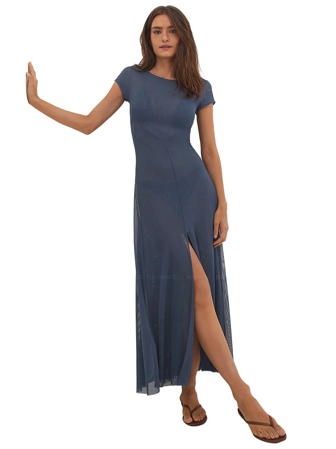 sachin and babi light blue dress Baobab Manola Cover-Up Dress main image 1