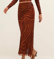 Mira Long Sleeve Blouse-Amira Long Skirt