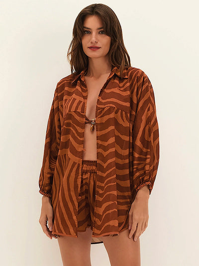 Vix: Mori Long Sleeve Blouse (VR266026)