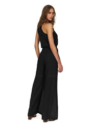 Vix: Black Nora Jumpsuit (426-407-001)