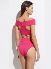 Oye Swimwear: Lucette Bikini (LUCT-LIP-LUCB-LIP)