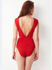 Oye Swimwear: Chiara One Piece (CHIA-RED)