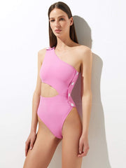 Oye Swimwear: Rhea One Piece (RHEA-PNK)