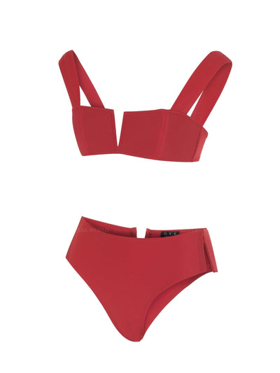 Oye Swimwear: Victoria High Rise Bikini (VICT-BER-VICBH-BER)