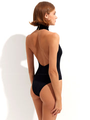 Oye Swimwear: Lolita One Piece (LOLITAO-BLK)