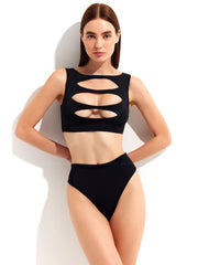 Oye Swimwear: Lila Bikini (LILAT-BLK-LILAB-BLK)