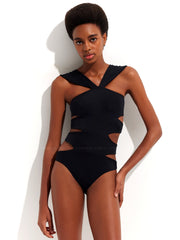 Oye Swimwear: Erica One Piece (ERICAO-BLK)