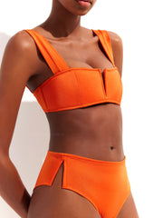 Oye Swimwear: Victoria Low Rise Bikini (VICTOT-PUMP-VICTOBL-PUMP)