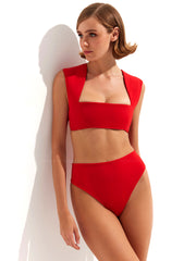 Oye Swimwear: Rita Bikini (RITAT-RED-RITAB-RED)