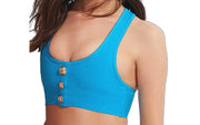 Lavinia With Gold Buttons Bikini ::RET