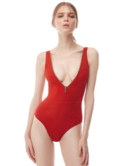 Oye Swimwear: Lea One Piece (LEAOP-RED)