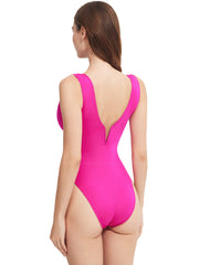 Oye Swimwear: Valentina One Piece (VALENTINAOP-FUCH)