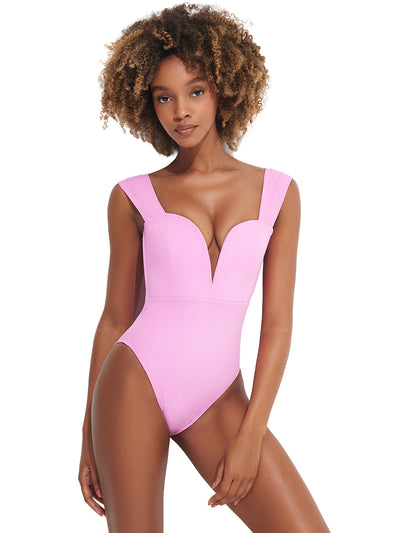 Oye Swimwear: Venue One Piece (VENUSOP-PINK)