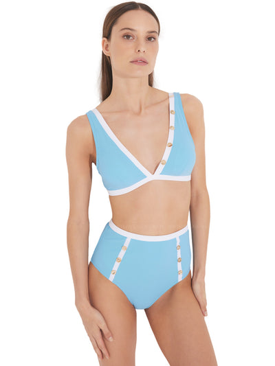 Moeva: Greca bikini (0750T-BLUE-0750B-BLUE)