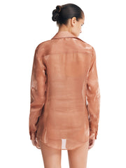 Moeva: Ambrossia Shirt Cover Up (21-0903-BRNZ)