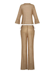 Nelblu: Coral Blouse-Coral Pant (NB1137-NB1142)
