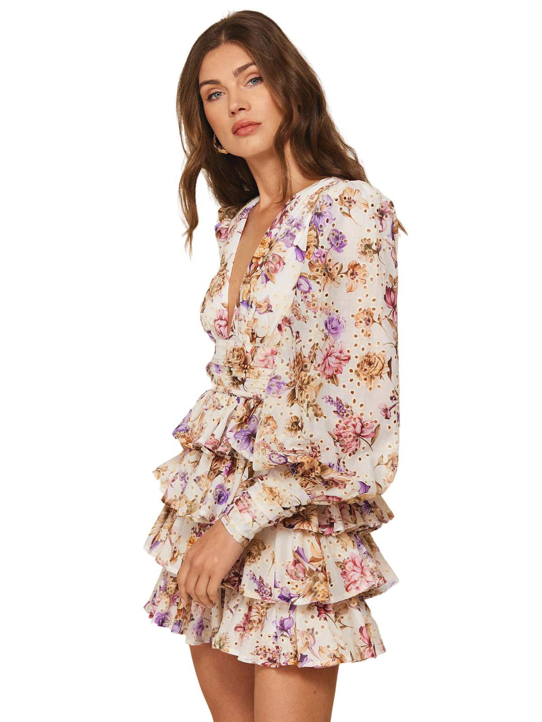 Line & Dot: Floret Mini Dress (LD5539M-1-696) – Swimwear World