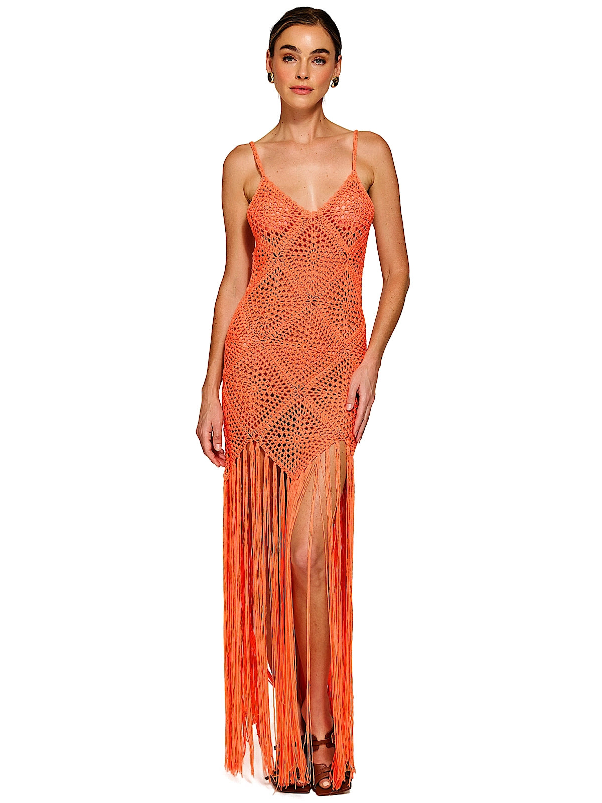 Line and Dot: Wandering Crochet Dress (LD5595L-633)