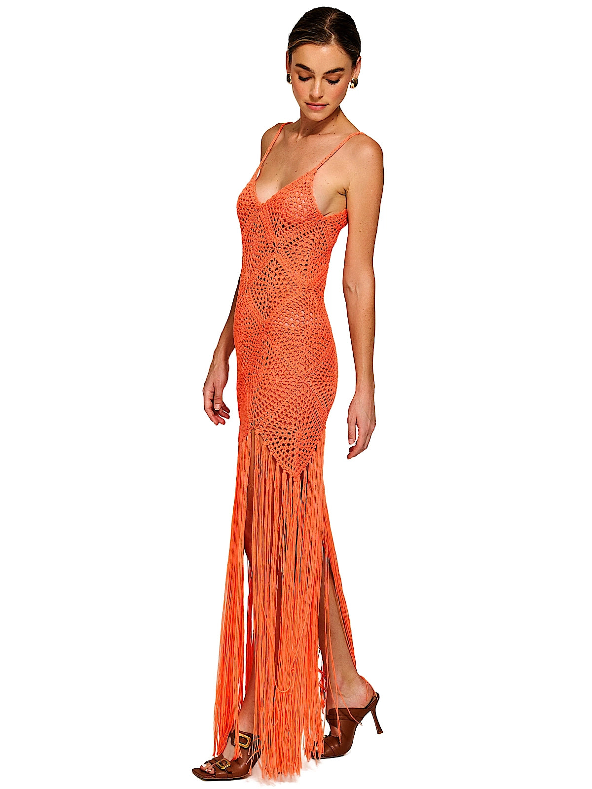 Line and Dot: Wandering Crochet Dress (LD5595L-633)